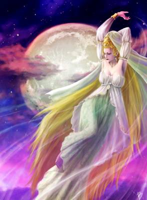 la d�esse de la pleine lune