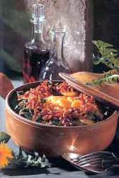 Salade au lard