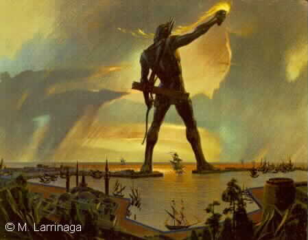 le colosse de rhodes