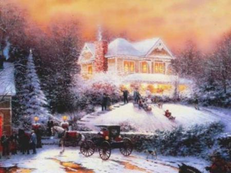 paysage hivernal