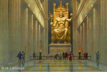 la statue de zeus